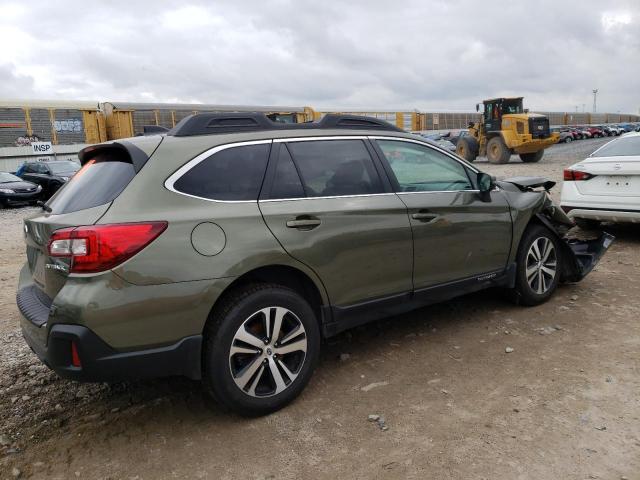 4S4BSAKC6J3350146 - 2018 SUBARU OUTBACK 2.5I LIMITED GRAY photo 3