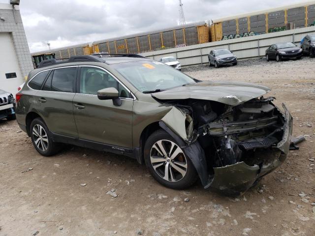 4S4BSAKC6J3350146 - 2018 SUBARU OUTBACK 2.5I LIMITED GRAY photo 4