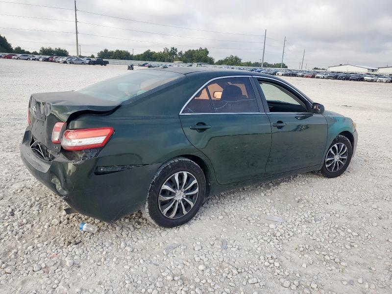4T1BF3EK3BU620495 - 2011 TOYOTA CAMRY BASE GREEN photo 3