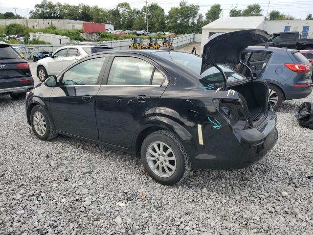 1G1JD5SB1L4103146 - 2020 CHEVROLET SONIC LT Чорний фото 2