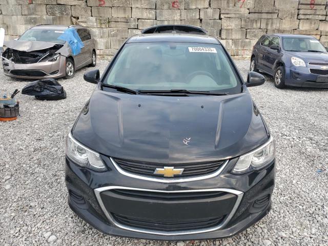 1G1JD5SB1L4103146 - 2020 CHEVROLET SONIC LT Чорний фото 5