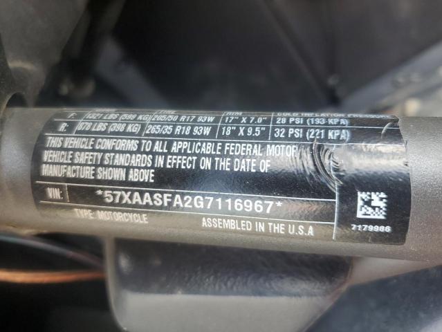 57XAASFA2G7116967 - 2016 POLARIS SLINGSHOT BLACK photo 15