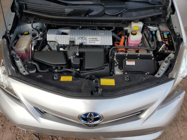 JTDZN3EU2D3209170 - 2013 TOYOTA PRIUS V SILVER photo 11