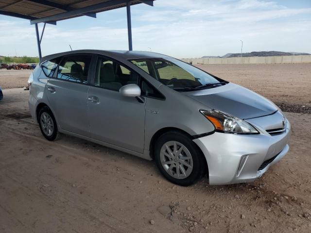 JTDZN3EU2D3209170 - 2013 TOYOTA PRIUS V SILVER photo 4