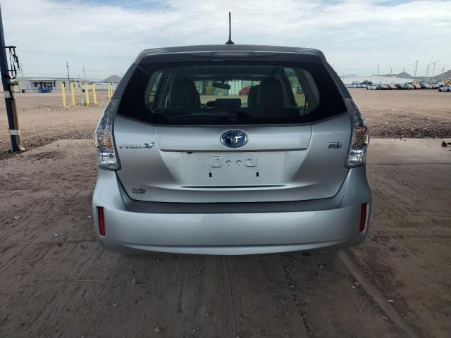 JTDZN3EU2D3209170 - 2013 TOYOTA PRIUS V SILVER photo 6