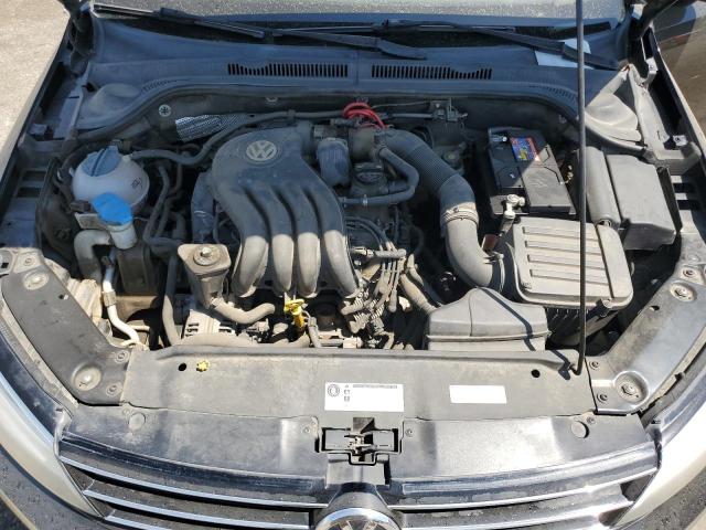 3VW1K7AJ7FM351828 - 2015 VOLKSWAGEN JETTA BASE BLACK photo 11