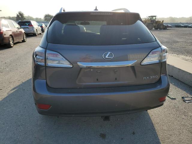 2T2BK1BA9CC123753 - 2012 LEXUS RX 350 CHARCOAL photo 6