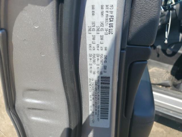 1C4RJFAG9LC171836 - 2020 JEEP GRAND CHEROKEE LAREDO SILVER photo 12