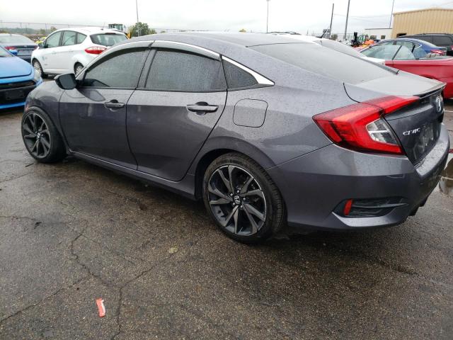 2HGFC2F84MH543820 - 2021 HONDA CIVIC SPORT გრაფიტი ფოტო 2