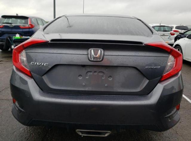 2HGFC2F84MH543820 - 2021 HONDA CIVIC SPORT გრაფიტი ფოტო 6