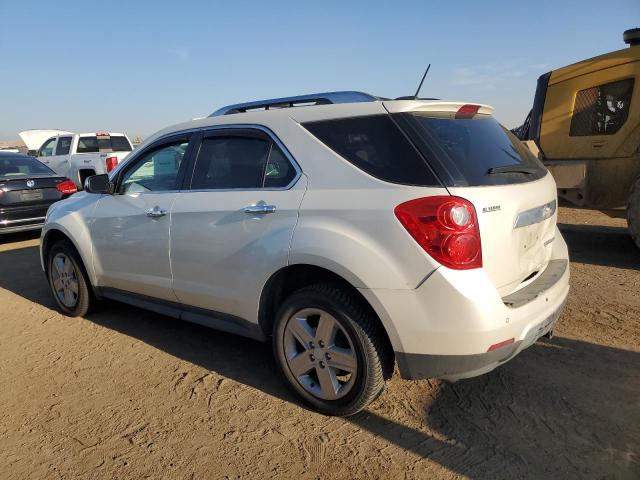 1GNALDEK5FZ138920 - 2015 CHEVROLET EQUINOX LTZ WHITE photo 2