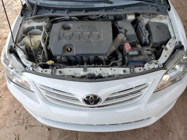 5YFBU4EE2DP221393 - 2013 TOYOTA COROLLA BASE 白色 照片 11