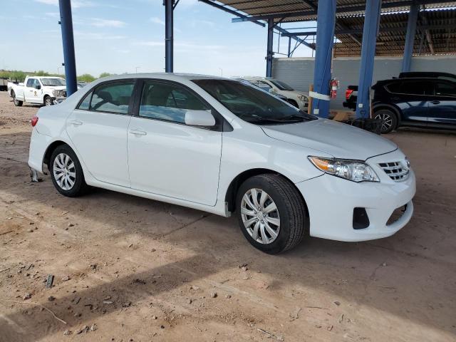 5YFBU4EE2DP221393 - 2013 TOYOTA COROLLA BASE 白色 照片 4