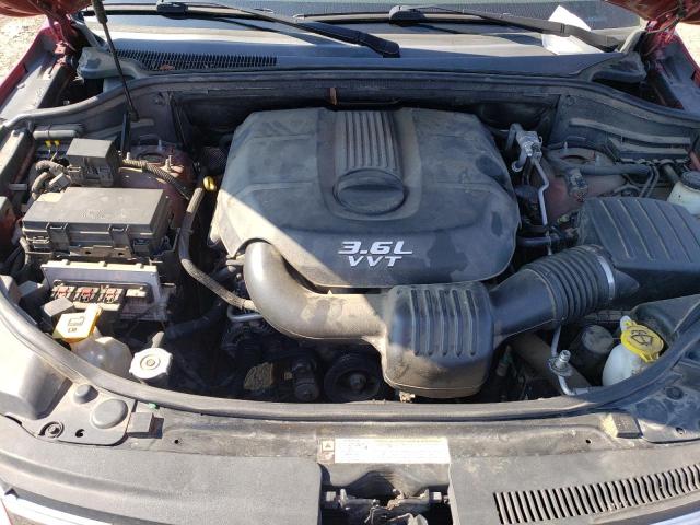 1C4RJEAG1DC550034 - 2013 JEEP GRAND CHER LAREDO 红色 照片 12