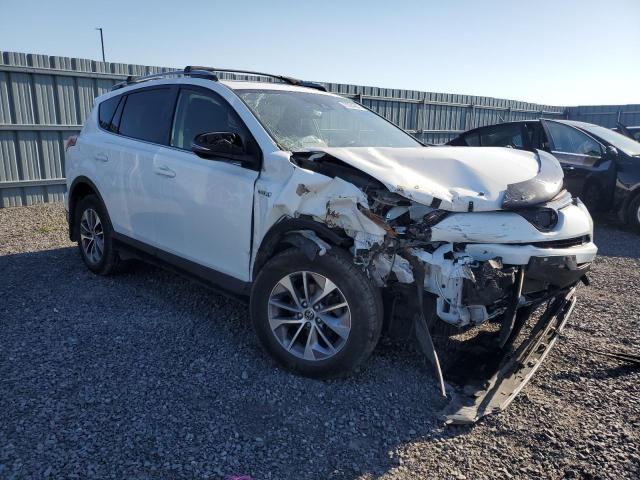 JTMRJREVXJD209303 - 2018 TOYOTA RAV4 HV LE WHITE photo 4