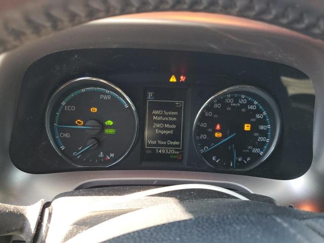 JTMRJREVXJD209303 - 2018 TOYOTA RAV4 HV LE WHITE photo 9