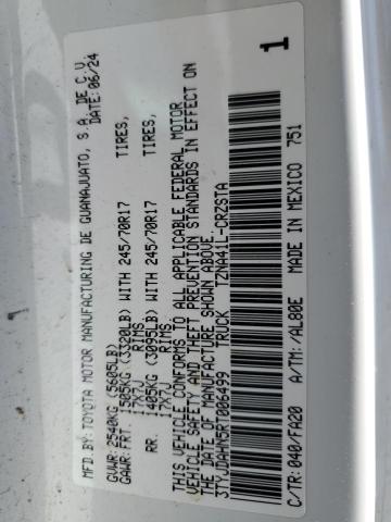 3TYJDAHN5RT006499 - 2024 TOYOTA TACOMA XTRACAB Beyaz fotoğraf 12