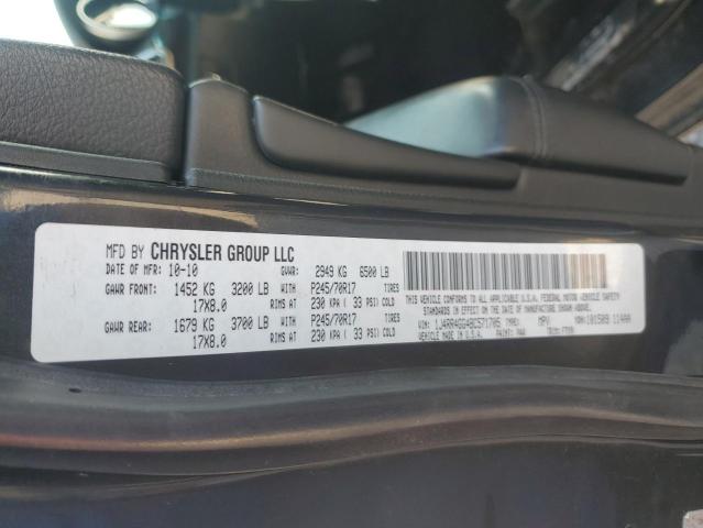 1J4RR4GG4BC571705 - 2011 JEEP GRAND CHER LAREDO შავი ფოტო 13