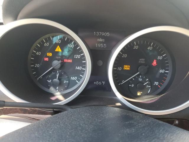 WDBWK56F85F063282 - 2005 MERCEDES-BENZ SLK 350 WHITE photo 9