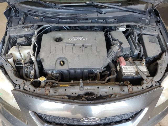 1NXBU40E29Z103132 - 2009 TOYOTA COROLLA BASE GRAY photo 11