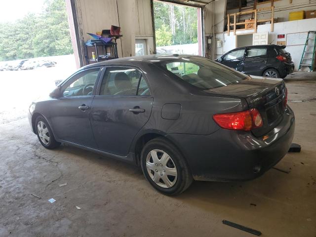 1NXBU40E29Z103132 - 2009 TOYOTA COROLLA BASE GRAY photo 2
