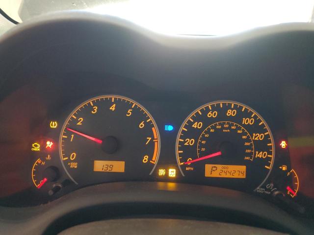 1NXBU40E29Z103132 - 2009 TOYOTA COROLLA BASE GRAY photo 9