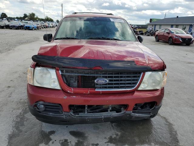 1FMZU73E12UC89604 - 2002 FORD EXPLORER XLT RED photo 5