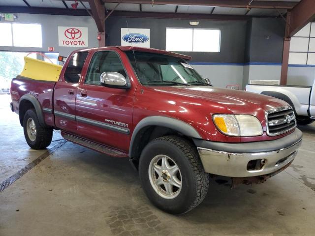 5TBBT4410YS015500 - 2000 TOYOTA TUNDRA ACCESS CAB BURGUNDY photo 4