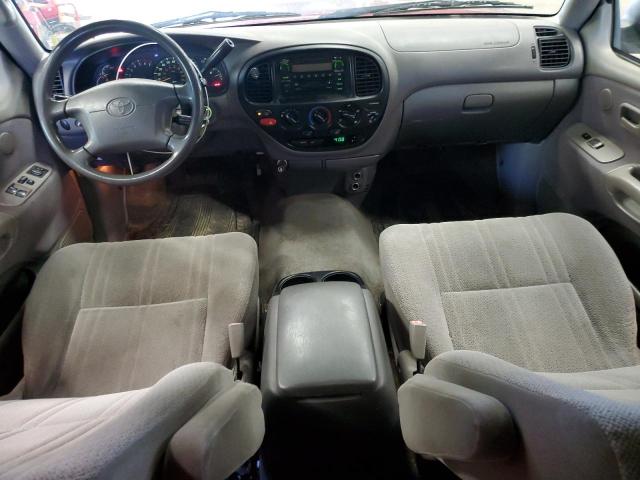 5TBBT4410YS015500 - 2000 TOYOTA TUNDRA ACCESS CAB ბურგუნდია ფოტო 8