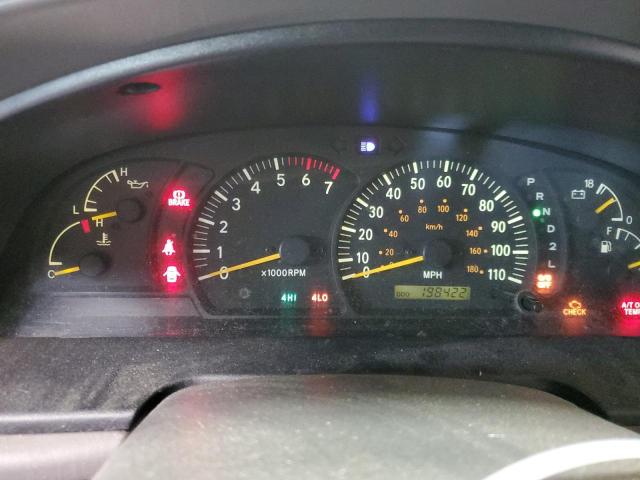 5TBBT4410YS015500 - 2000 TOYOTA TUNDRA ACCESS CAB ბურგუნდია ფოტო 9