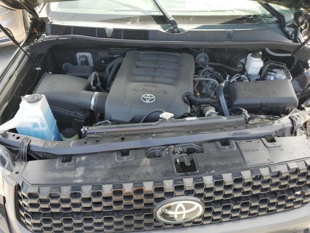 5TFRM5F18KX136346 - 2019 TOYOTA TUNDRA DOUBLE CAB SR/SR5 BLACK photo 11