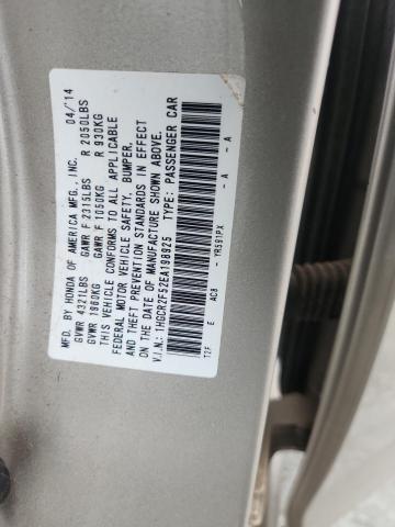1HGCR2F52EA198925 - 2014 HONDA ACCORD SPORT TAN photo 13