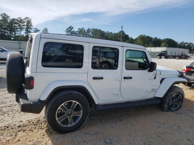 1C4HJXEN6PW666350 - 2023 JEEP WRANGLER SAHARA WHITE photo 3