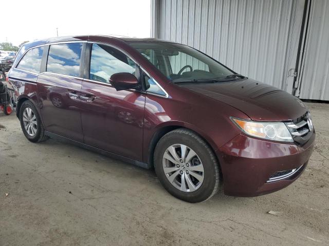 5FNRL5H62EB092256 - 2014 HONDA ODYSSEY EXL BURGUNDY photo 4