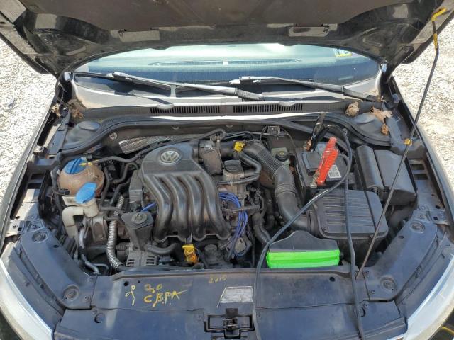 3VW2K7AJXFM279737 - 2015 VOLKSWAGEN JETTA BASE BLACK photo 11