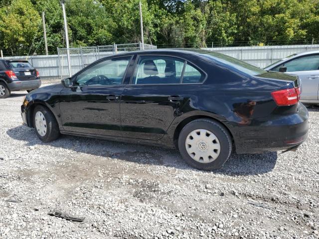 3VW2K7AJXFM279737 - 2015 VOLKSWAGEN JETTA BASE BLACK photo 2