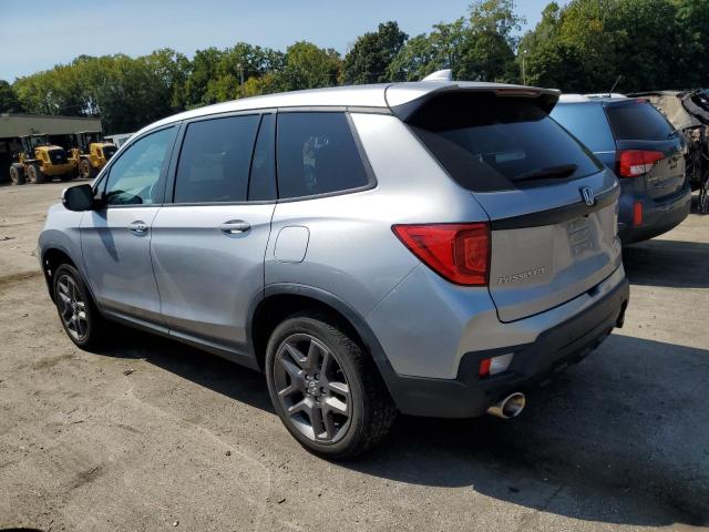 5FNYF8H56NB001906 - 2022 HONDA PASSPORT EXL SILVER photo 2
