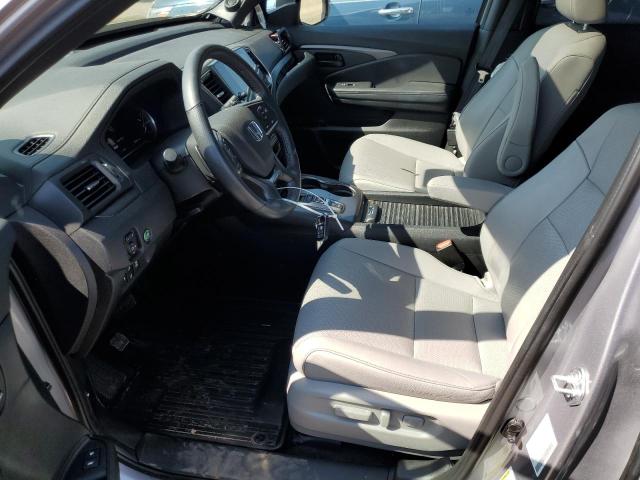 5FNYF8H56NB001906 - 2022 HONDA PASSPORT EXL SILVER photo 7