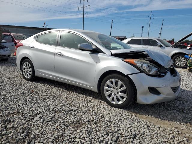 5NPDH4AE6DH171985 - 2013 HYUNDAI ELANTRA GLS SILVER photo 4