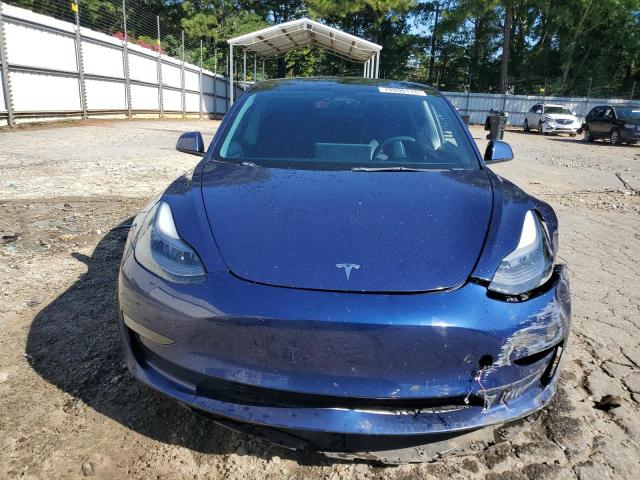 5YJ3E1EA8MF100697 - 2021 TESLA MODEL 3 BLUE photo 5