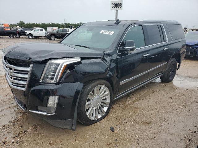 1GYS4KKJ2LR114963 - 2020 CADILLAC ESCALADE ESV PLATINUM შავი ფოტო 1