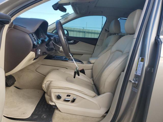 WA1VAAF70HD037853 - 2017 AUDI Q7 PRESTIGE TAN photo 7
