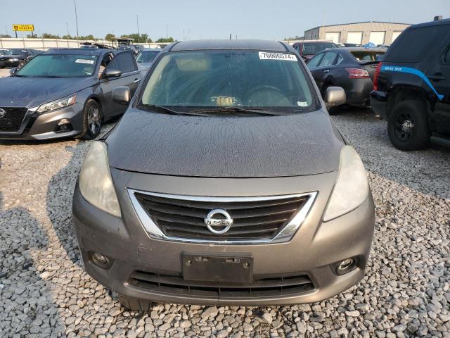 3N1CN7AP0CL895017 - 2012 NISSAN VERSA S GRAY photo 5