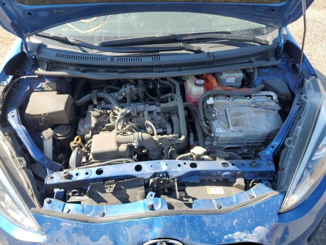 JTDKDTB31K1625526 - 2019 TOYOTA PRIUS C Синій фото 11