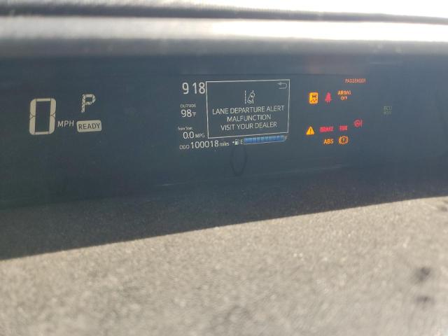 JTDKDTB31K1625526 - 2019 TOYOTA PRIUS C Синій фото 9