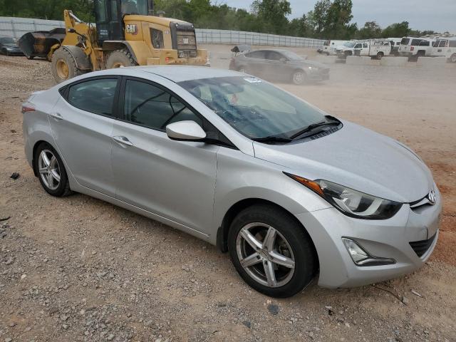 5NPDH4AE4FH631339 - 2015 HYUNDAI ELANTRA SE SILVER photo 4