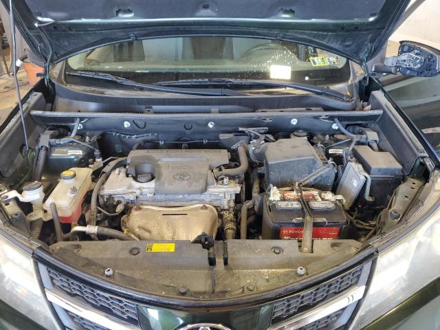 2T3BFREV7DW099191 - 2013 TOYOTA RAV4 LE მწვანე ფოტო 12