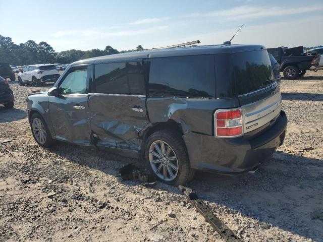 2FMGK5D82KBA29342 - 2019 FORD FLEX LIMITED GRAY photo 2