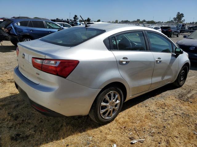 KNADM4A39D6176826 - 2013 KIA RIO LX SILVER photo 3