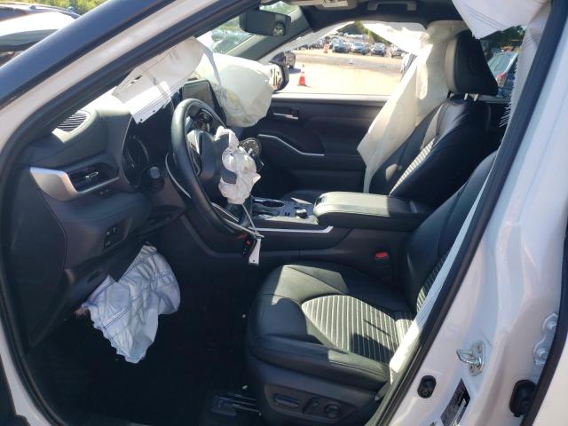 5TDKDRBH1PS024383 - 2023 TOYOTA HIGHLANDER L WHITE photo 7